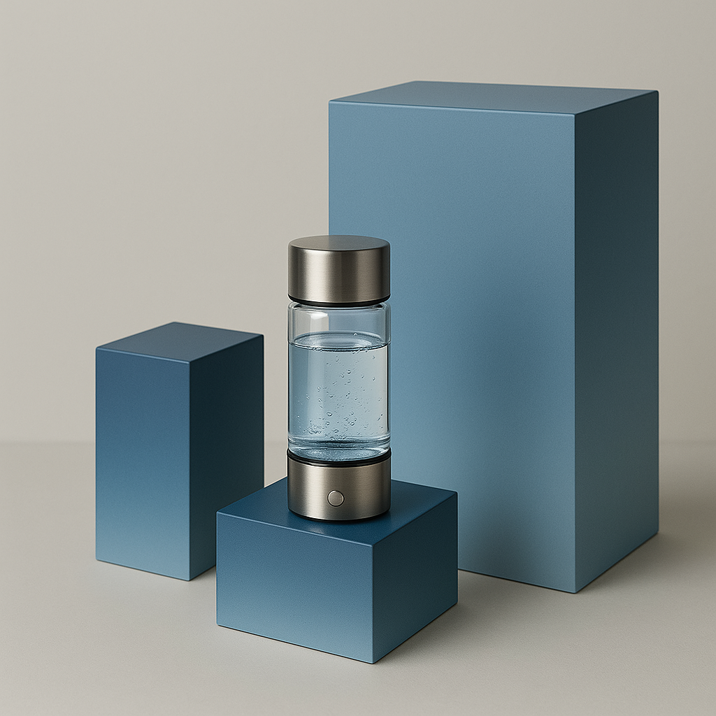 Bouteille d'eau hydrogénée