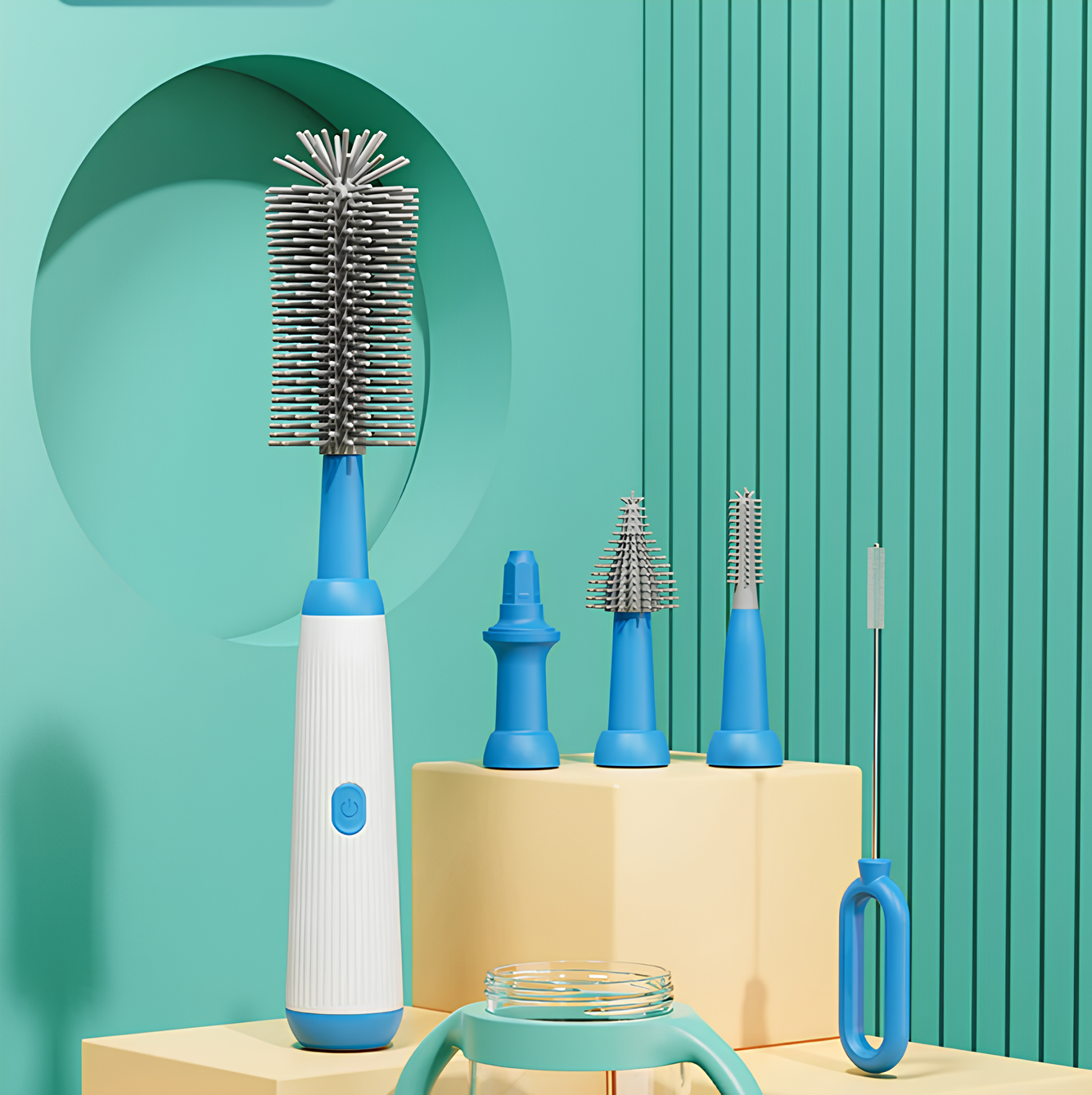 Brosse Nettoyante Électrique- Kit 6 embouts