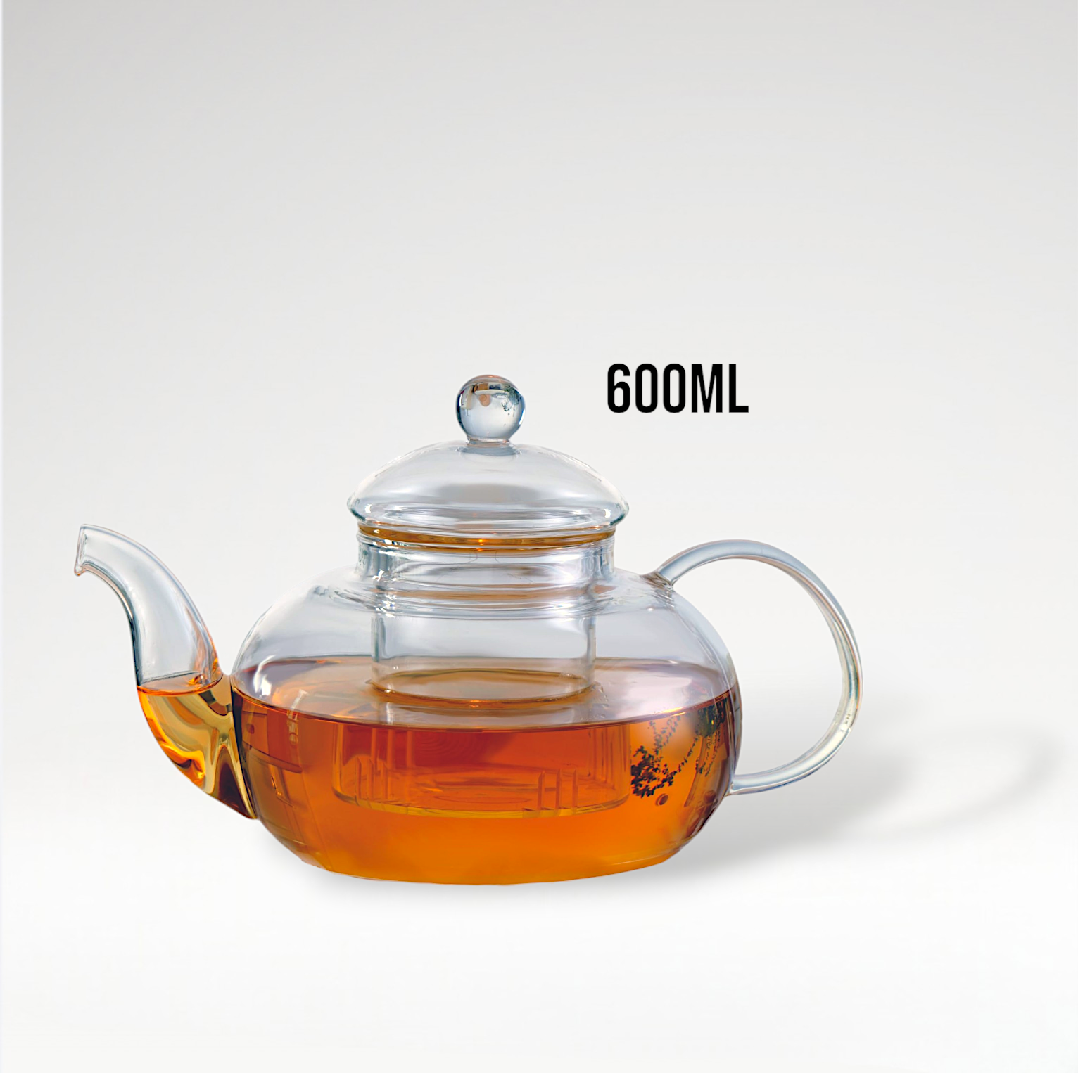 Théière en Verre avec Infuseur en verre