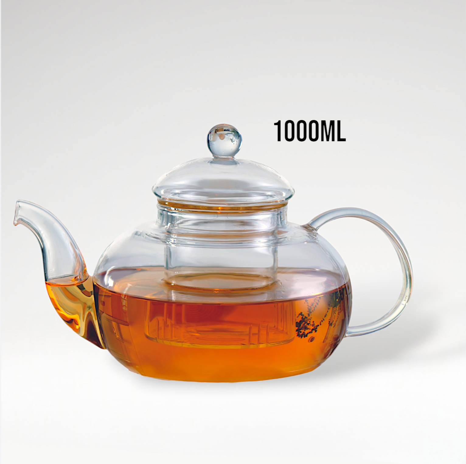 Théière en Verre avec Infuseur en verre