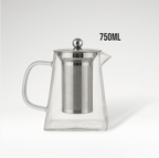 Théière en Verre avec Infuseur Inox