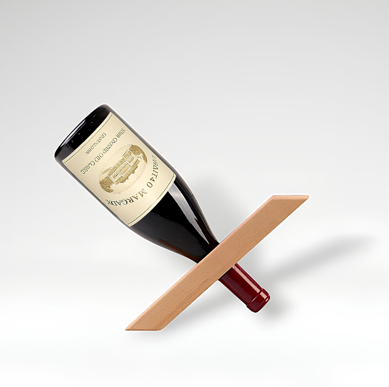 Support à Bouteille de Vin en Bambou