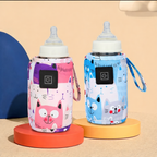 Chauffe-Biberon Portable – Motif Chats