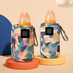 Chauffe-Biberon Portable – Motif Graphique
