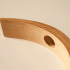 Support à Bouteille de Vin en Bois Équilibré