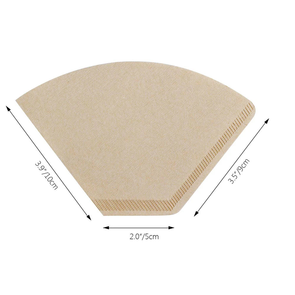 Filtres à café jetables 100 pièces