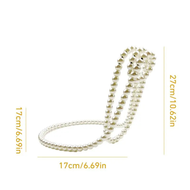 Support à Bouteille de Vin en Perles Équilibré