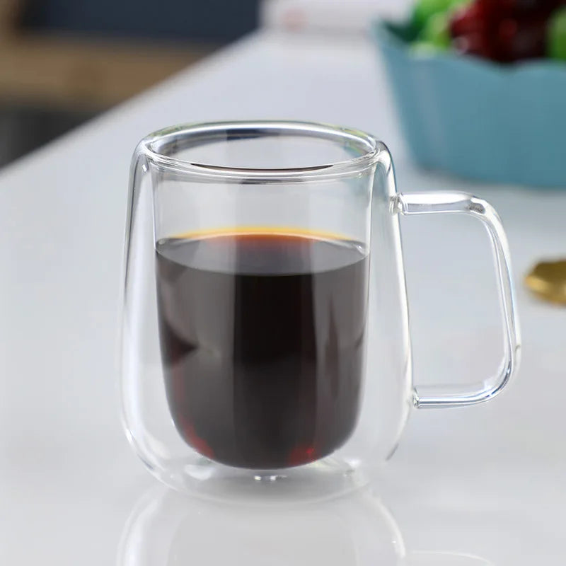 Tasse en verre double paroi