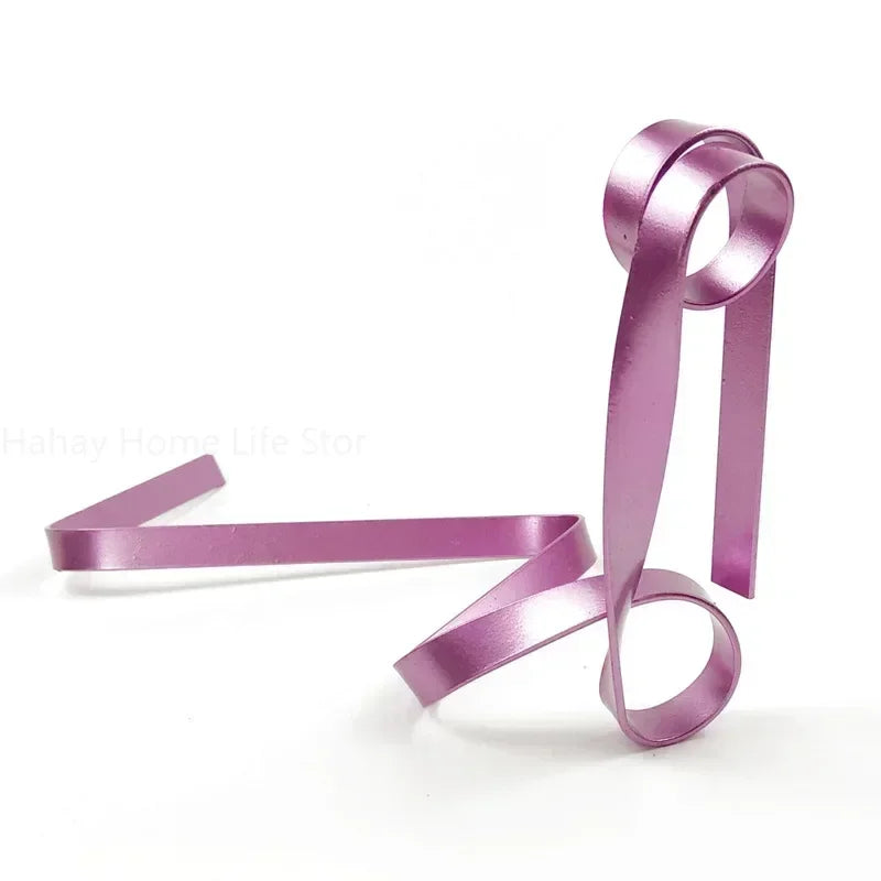 Support à Bouteille de Vin en Ruban Métallique