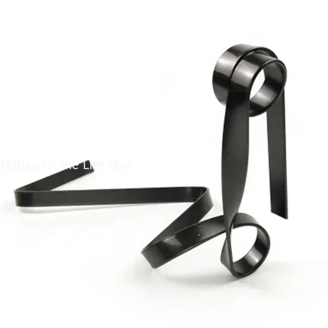 Support à Bouteille de Vin en Ruban Métallique