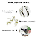 Support à Bouteille de Vin en Perles Équilibré