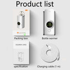 Chauffe-Biberon Portable Sans Fil – Maintien au Chaud Longue Durée