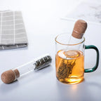 Bâton infuseur à thé en verre
