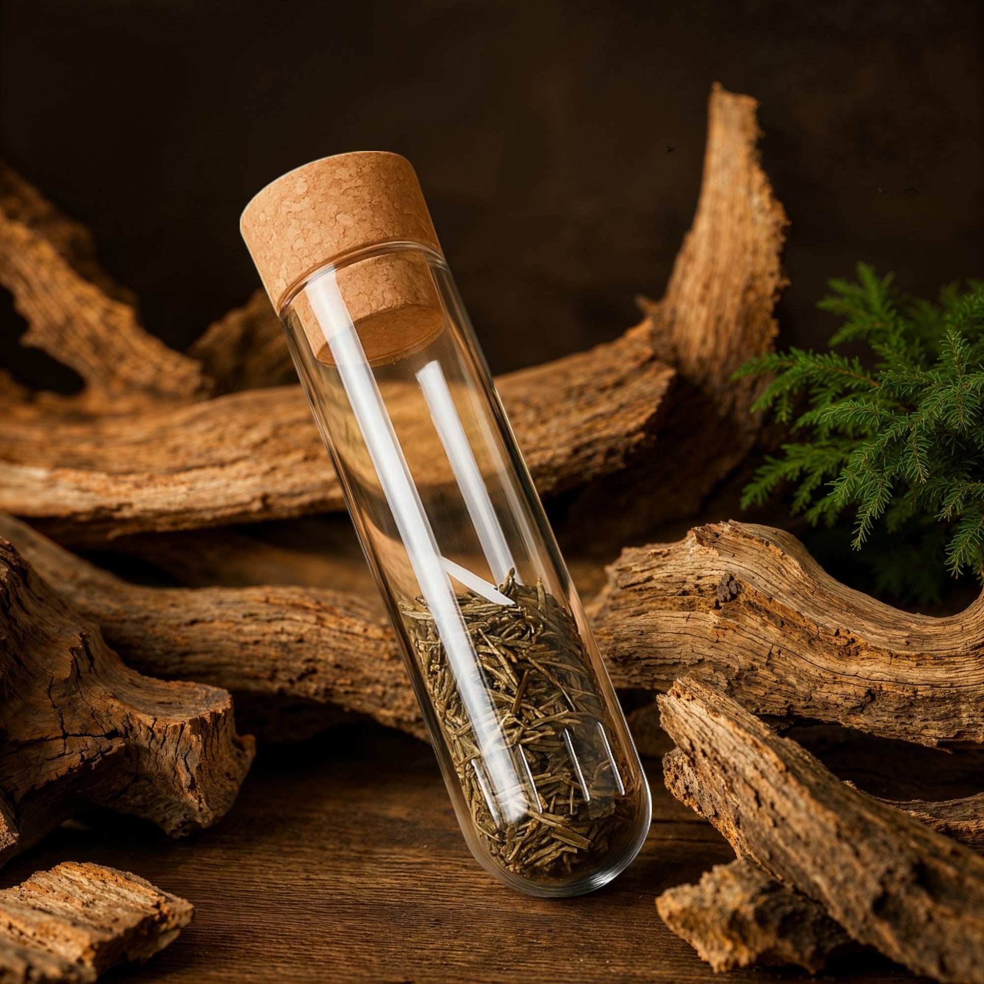 Bâton infuseur à thé en verre