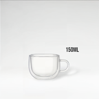 Tasse à Café Double Paroi en Verre