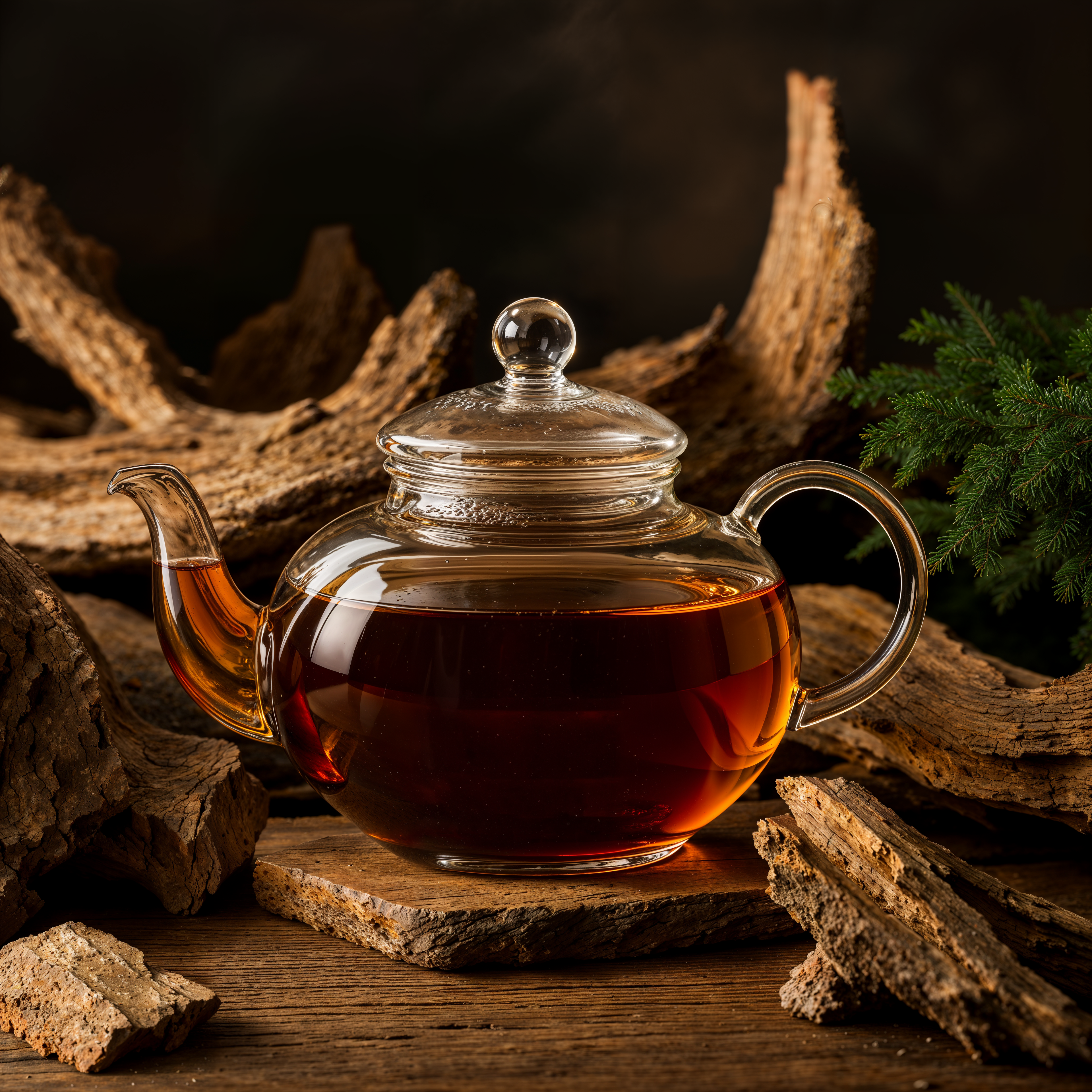 Théière en Verre avec Infuseur en verre