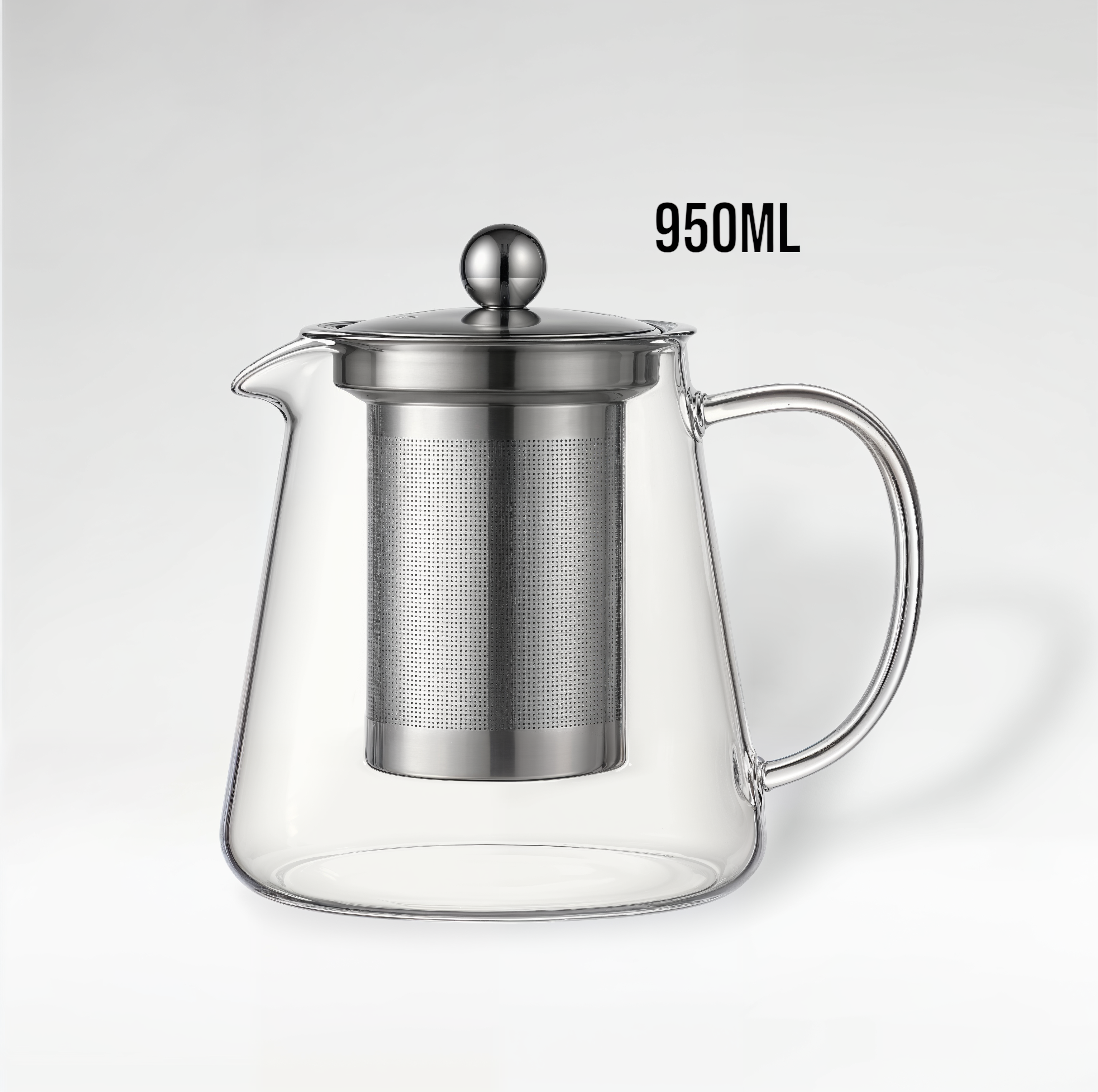 Théière en verre avec infuseur