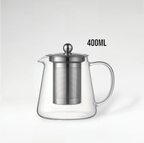 Théière en verre avec infuseur