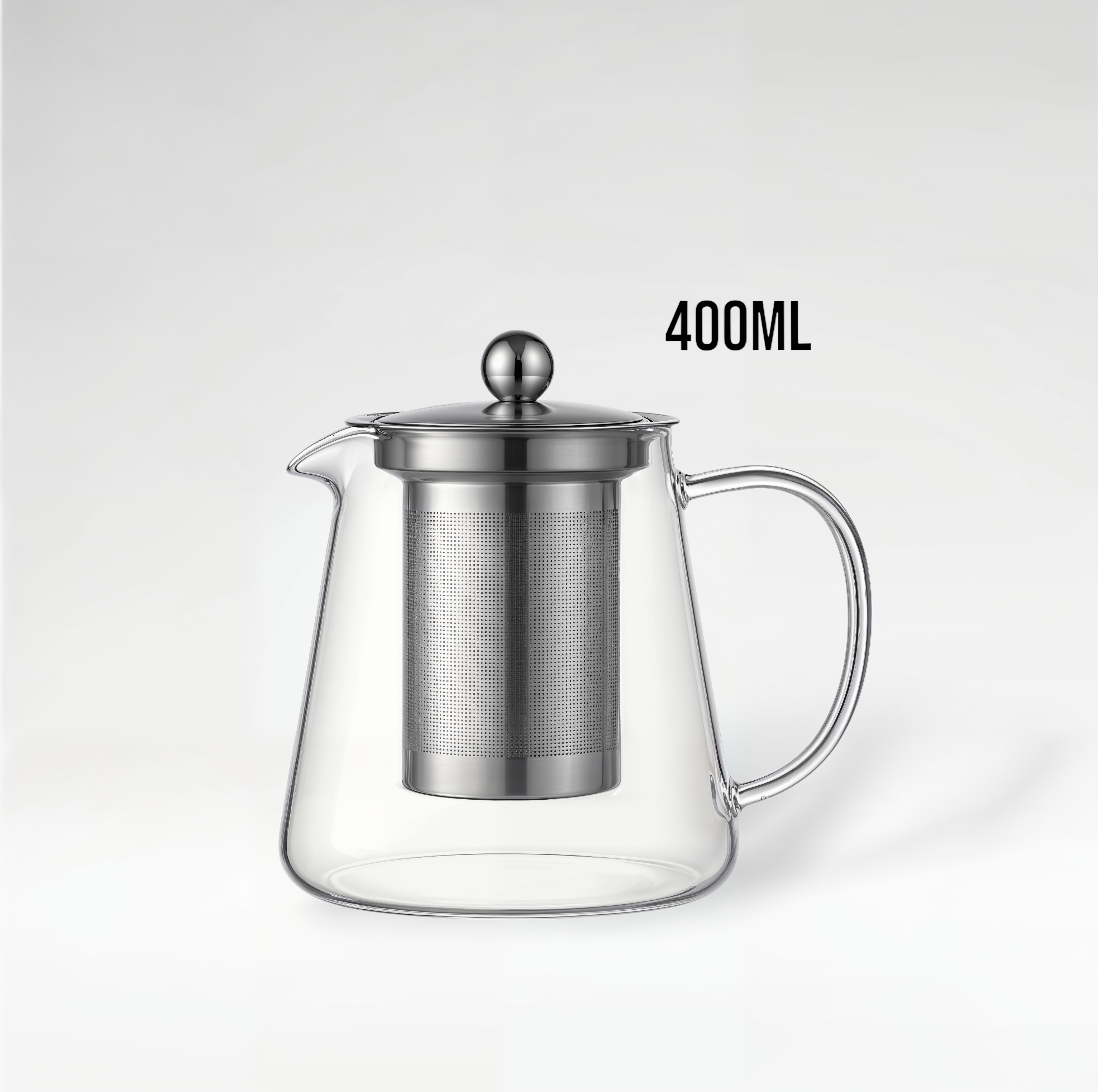 Théière en verre avec infuseur