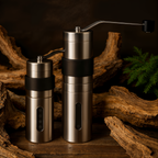 Moulin à Café Manuel Réglable en Acier Inoxydable