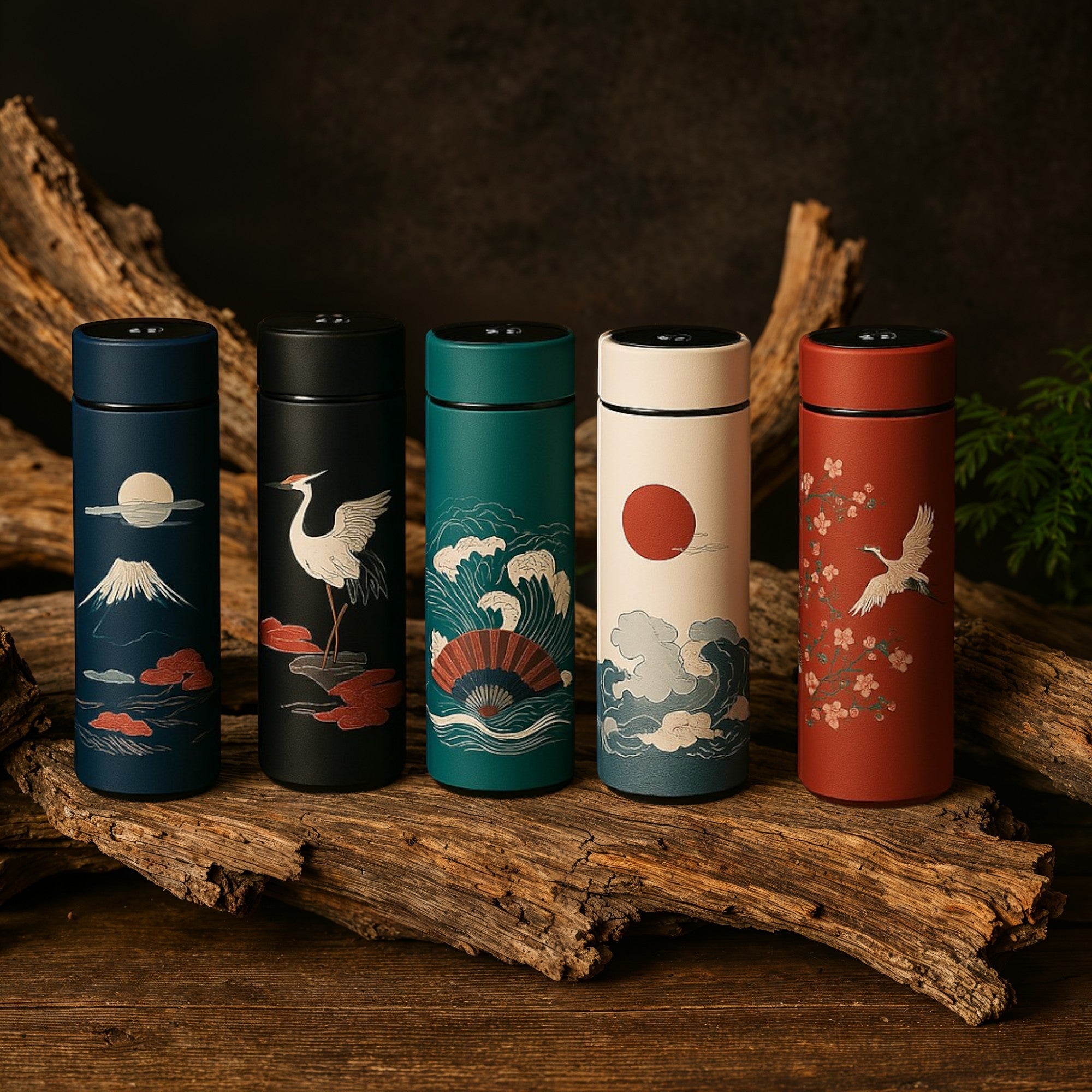 Bouteille Isotherme Style Chinois Intelligente