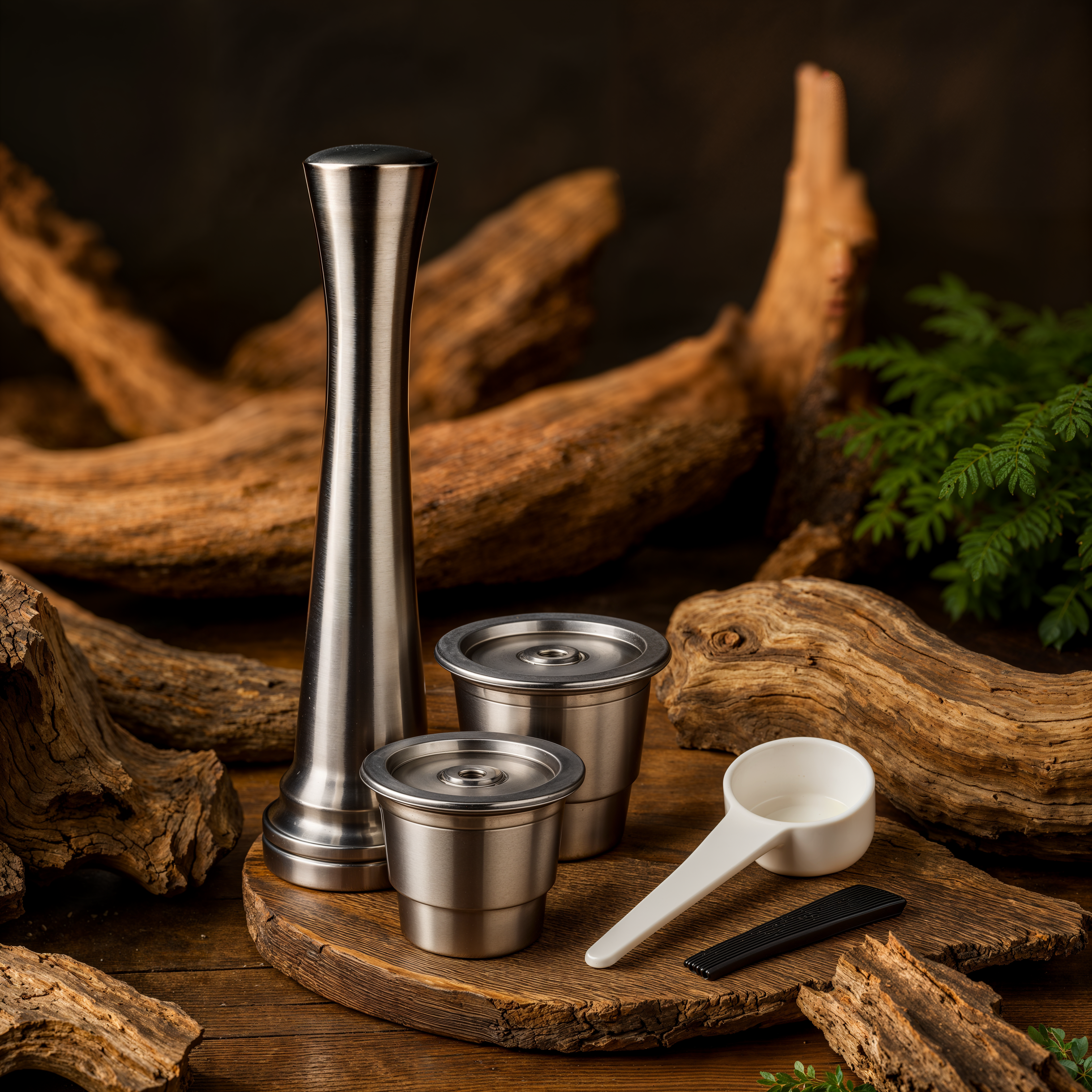 Capsules de Café Réutilisables en Inox