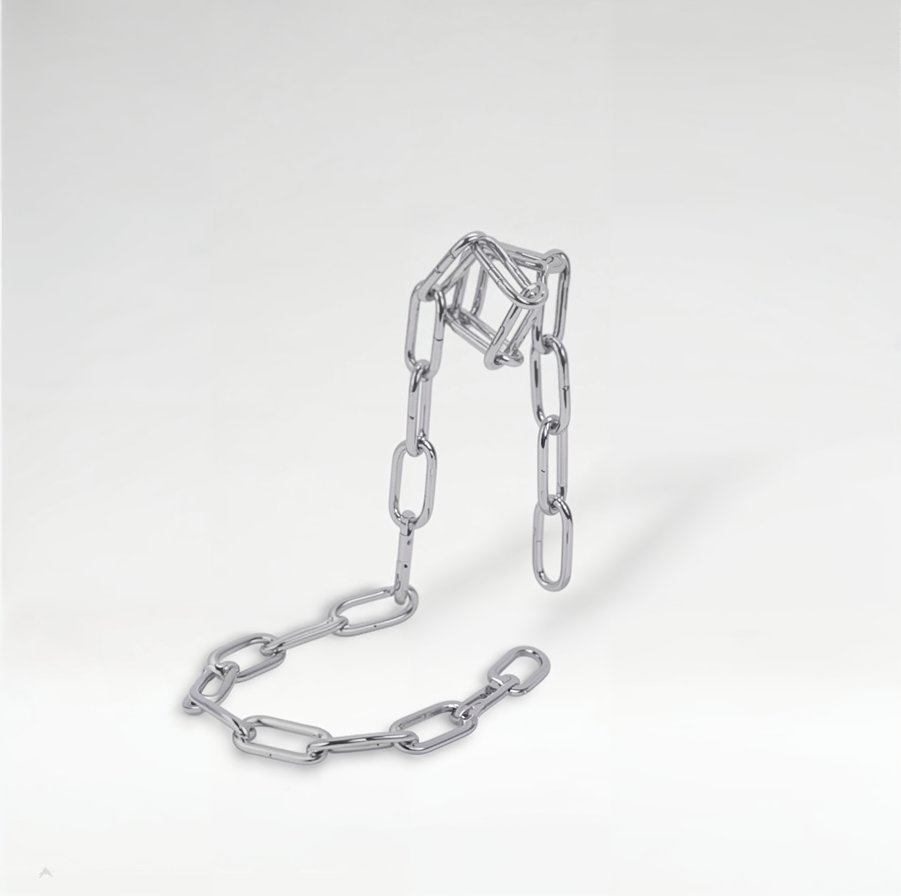 Support à Bouteille de Vin en Chaîne