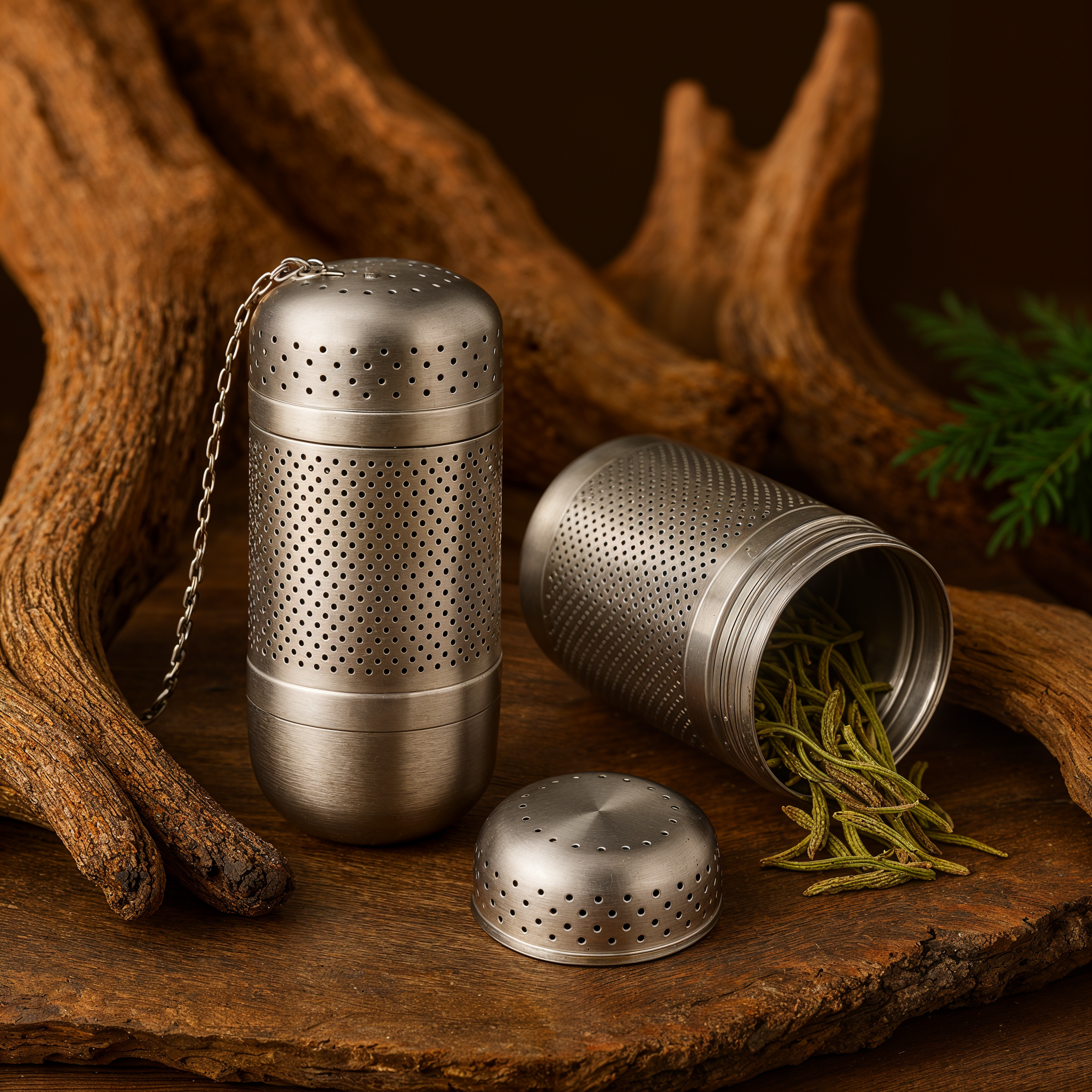 Boule à thé en acier inoxydable